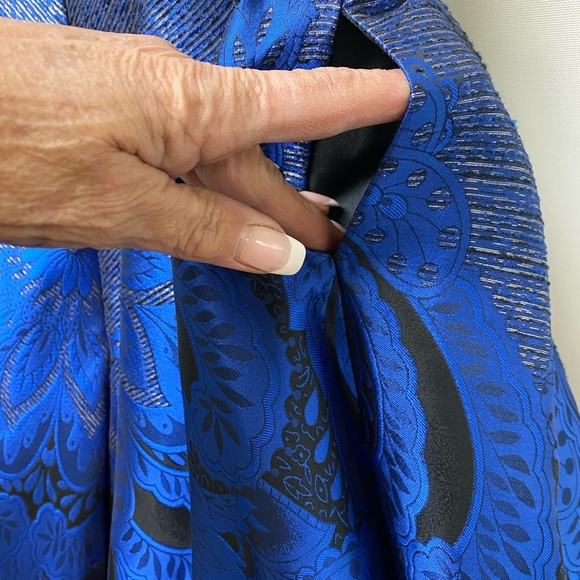 Mon Cheri High Low Illusion mesh sweetheart neckline gown - Picture 12 of 16